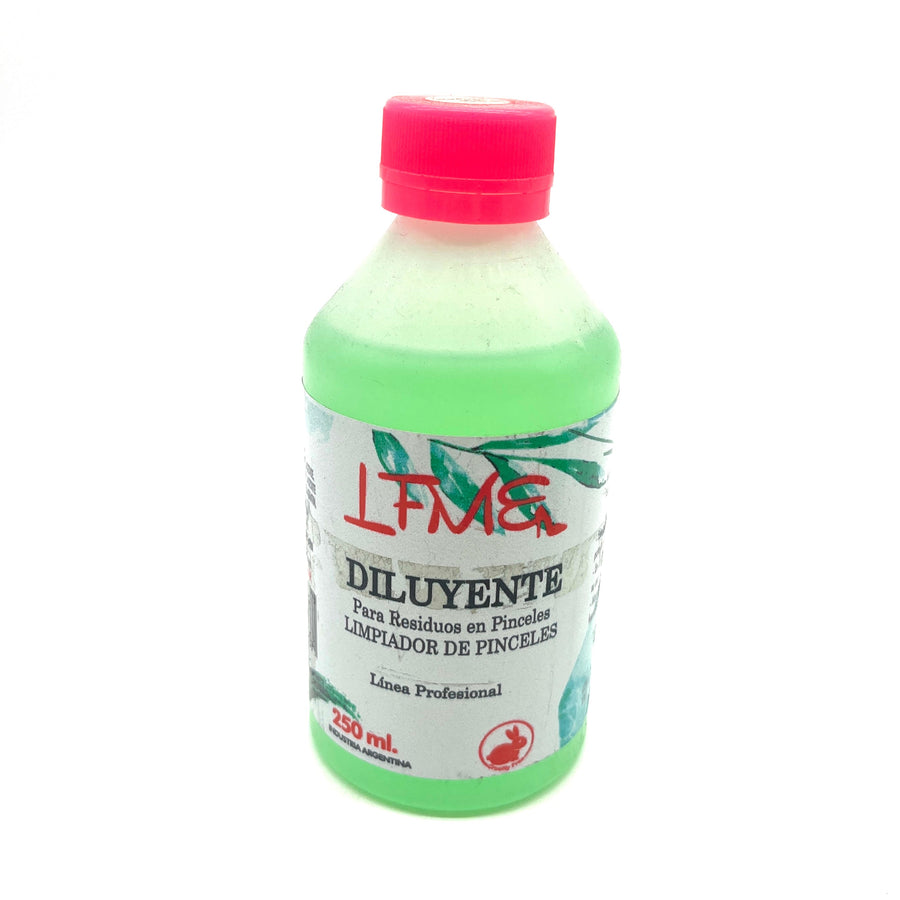DILUYENTE LIMPIADOR DE PINCELES LFME  250ML