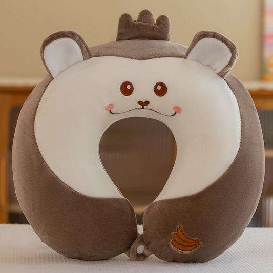 ALMOHADA DE VIAJE CON CUBRE ANIMADOS WA221