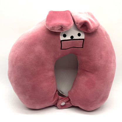 ALMOHADA DE VIAJE CON CUBRE ANIMADOS WA225