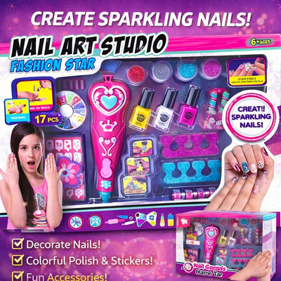 NAIL ART STUDIO FASHION STAR 17PCS 24145