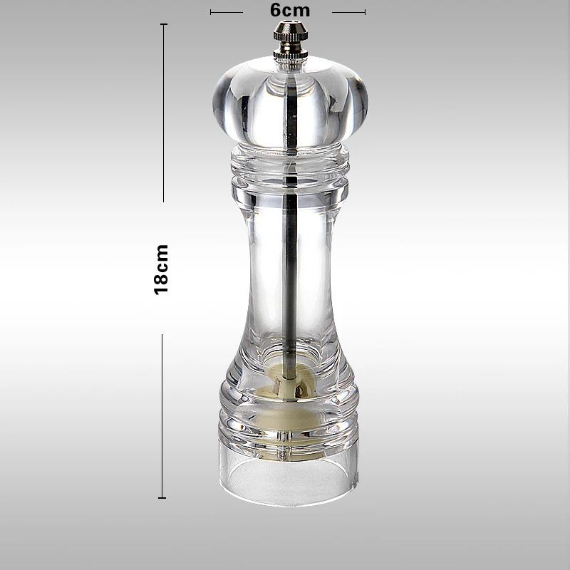 PIMENTERO TRANSPARENTE 18CM 25572-937-2
