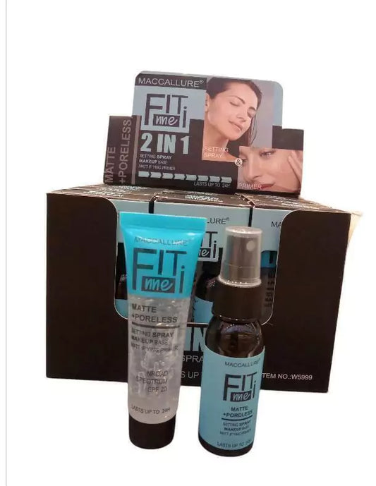 FIT ME 2IN1 PRIMER + SPRAY FIJADOR W5999 RM-67