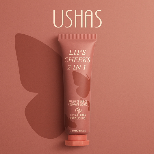 LIP CHEEKS 2IN1 USHAS FS474