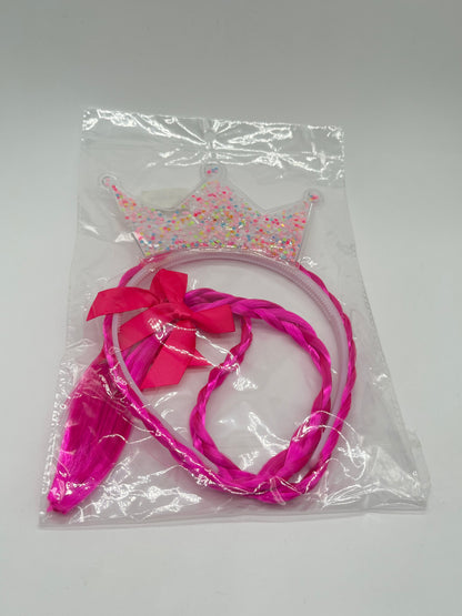 VINCHA CORONA CON TRENZAS AF-2024