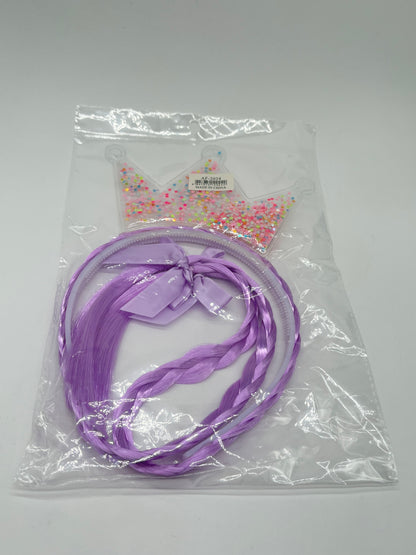 VINCHA CORONA CON TRENZAS AF-2024