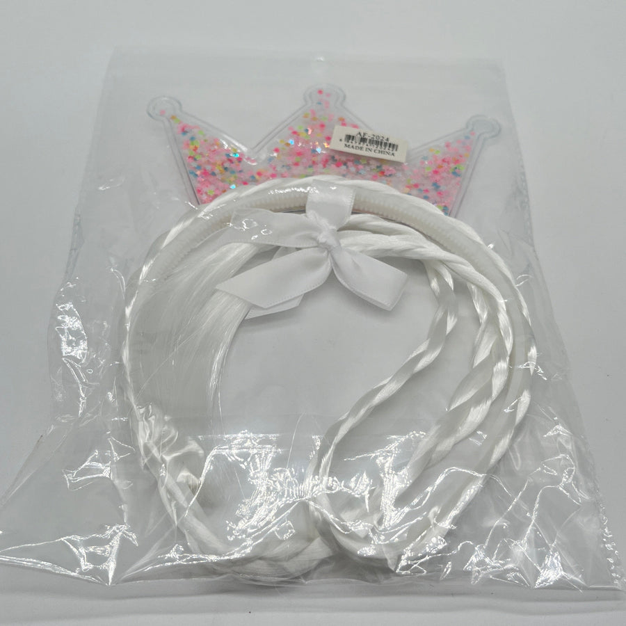 VINCHA CORONA CON TRENZAS AF-2024