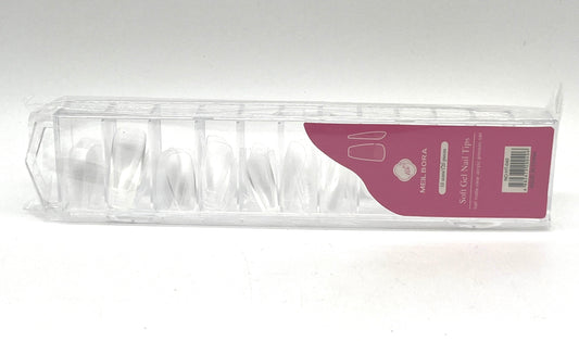SOFT GEL NAIL TIPS COFFIN HT-040