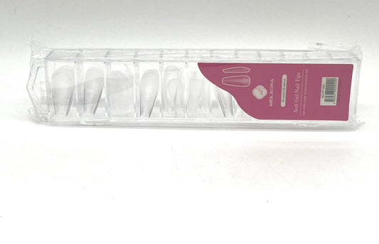 SOFT GEL NAIL TIPS COFFIN HT-042