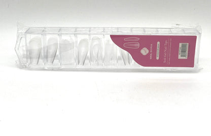 SOFT GEL NAIL TIPS COFFIN HT-042