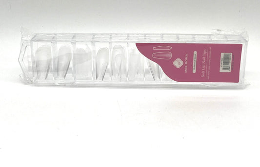SOFT GEL NAIL TIPS COFFIN HT-042