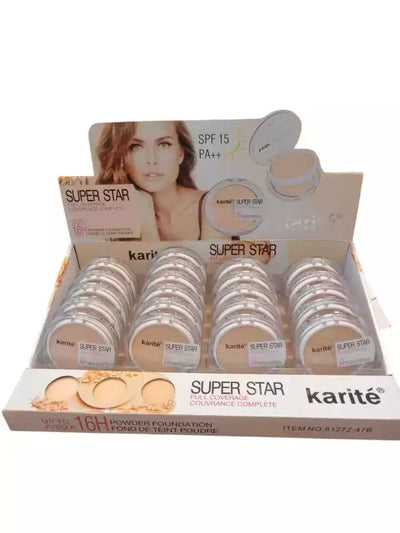 POLVO COMPACTO KARITE SUPER STAR 81272-47B MJ40
