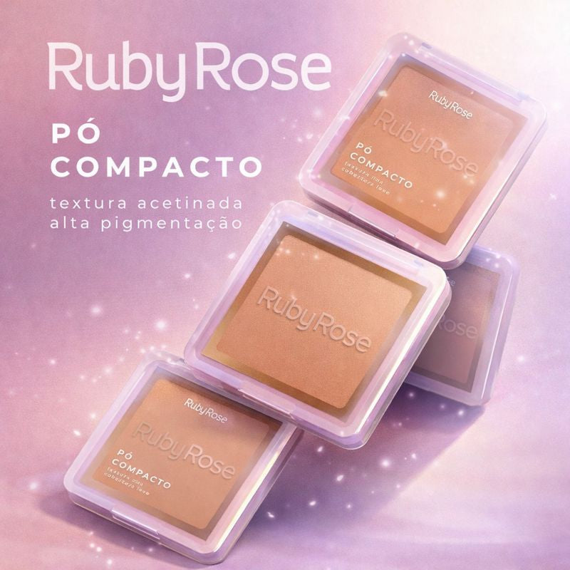 RUBYROSE PO COMPACTO TEXTU/ACETINADA HB-858 G1