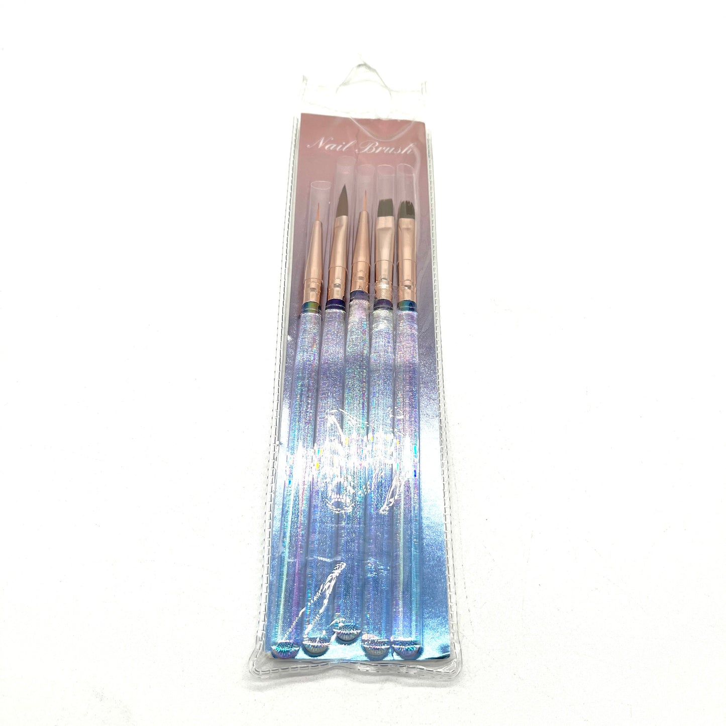 SET X5 ACRILICO LINER Y GEL NAIL BRUSH AF-2266