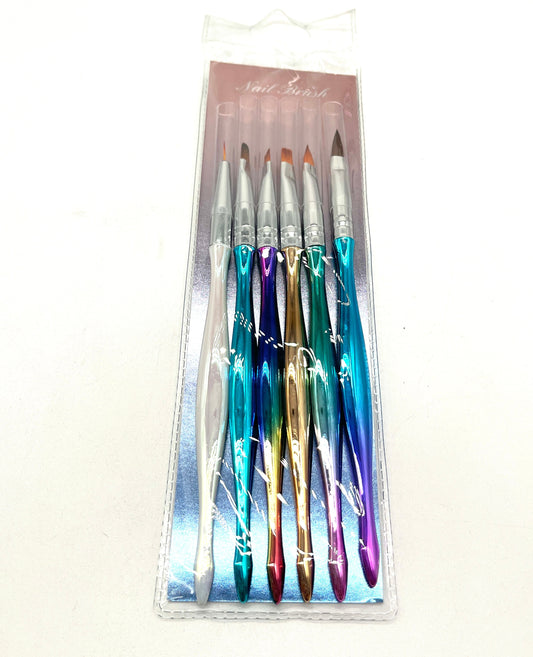 SET X6 ESCULPIDA LENGUA DE GATO LINER  AF-2267