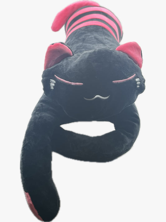 ALMOHADA GATO NEGRO 90CM MAA40