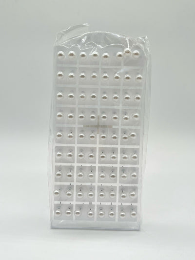 36 PARES DE ARITOS PERLA AF-12127