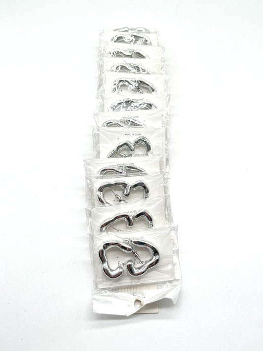 TIRA DE 12 ARITOS FASHION JEWELRY AF-12823