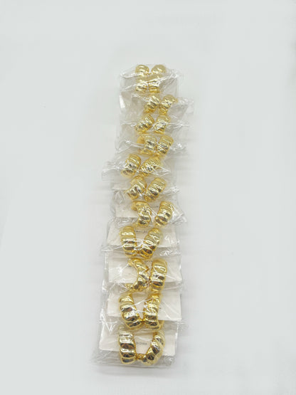 TIRA DE 12 ARITOS FASHION JEWELRY AF-12823