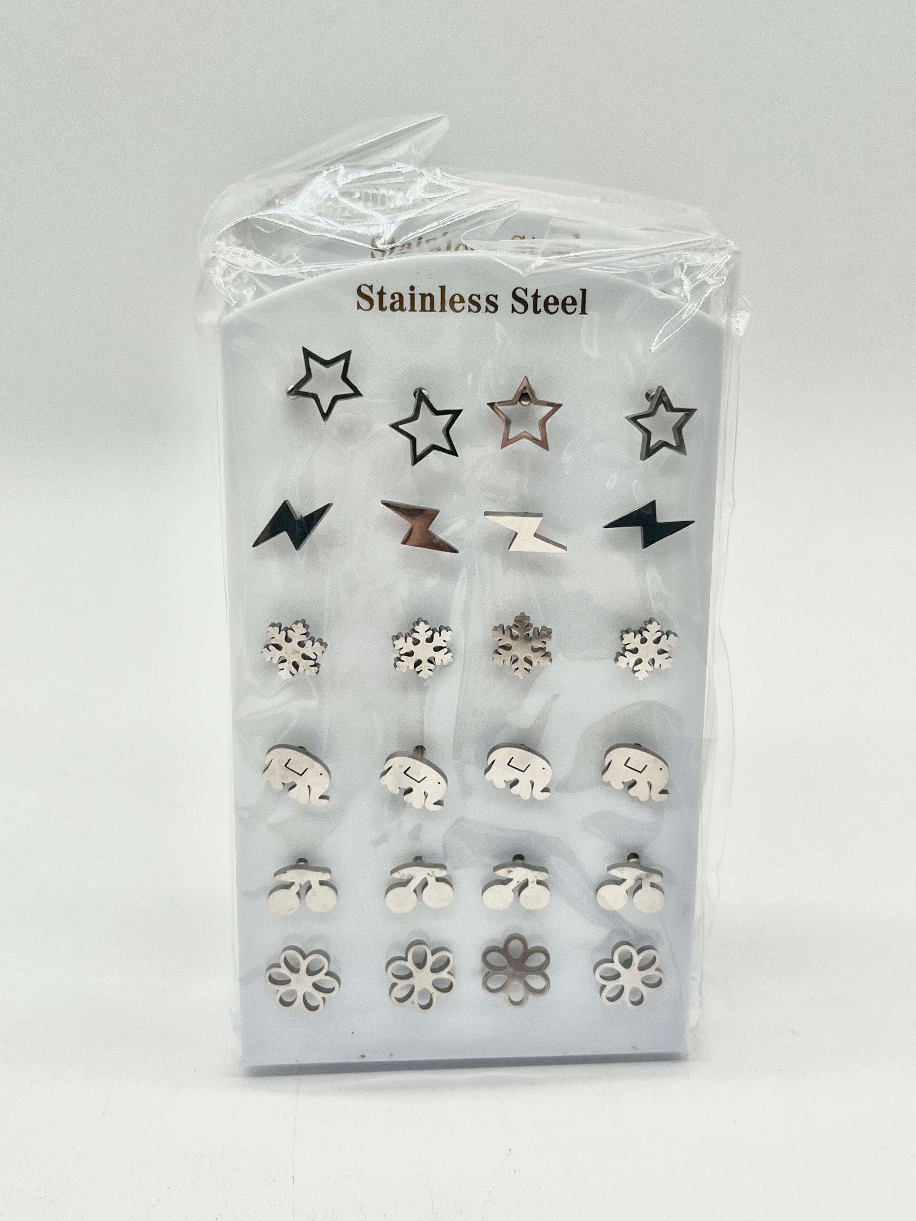 12 PARES DE ARITOS AF-12824