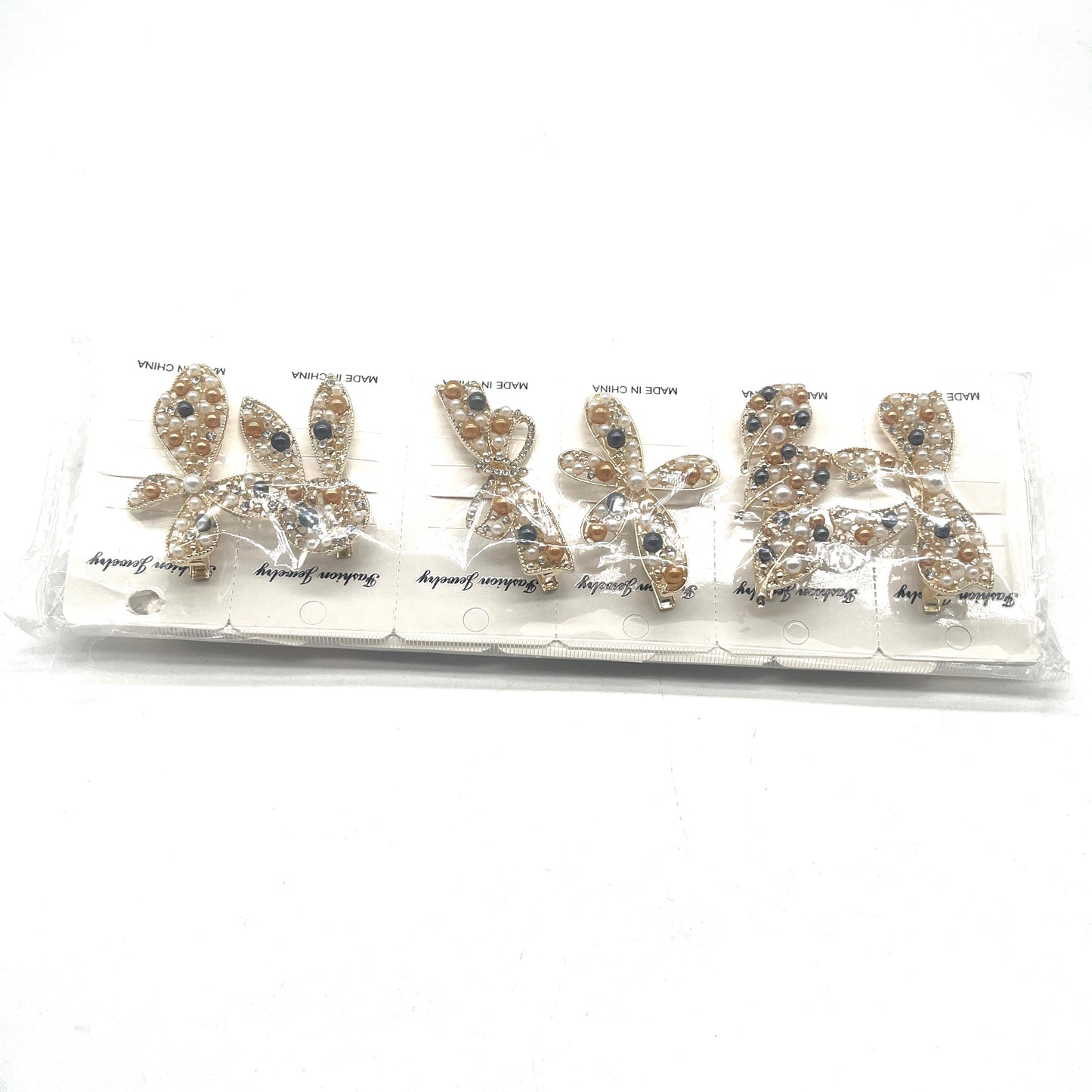 BROCHE PARA EL PELO CON PERLAS AF10913 1C/U