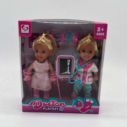 MUNECA DOCTOR Y PACIENTE DOCTOR PLAYSET 22277