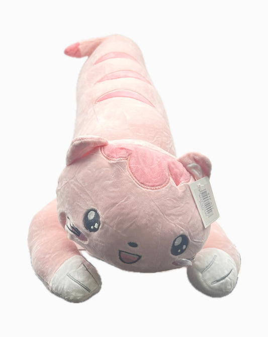 GATO FELIZ ALMOHADA LARGA 60CM MAA64