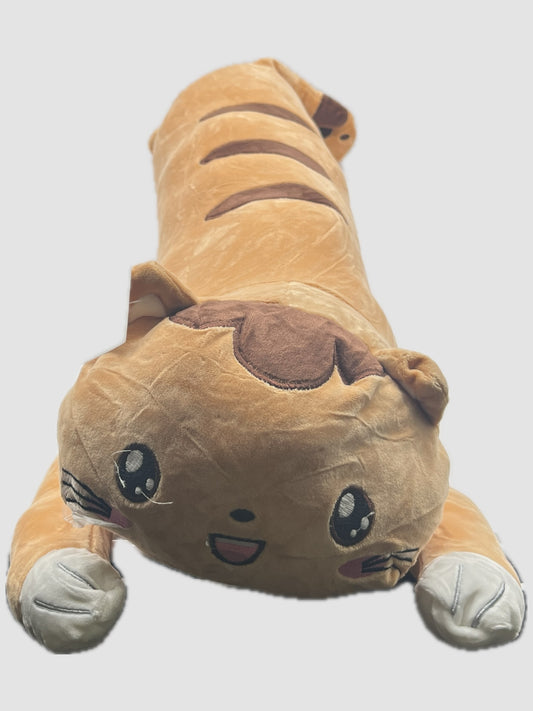 GATO FELIZ ALMOHADA LARGA 60CM MAA64
