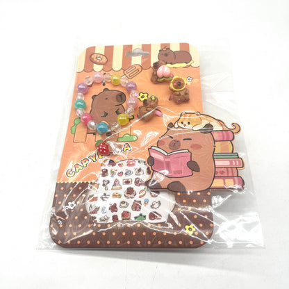 ADORNO Y ANILLO CAPYBARA KD41