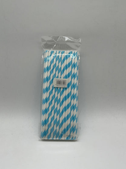 SORBETES DE PAPEL CON DISENO JK402