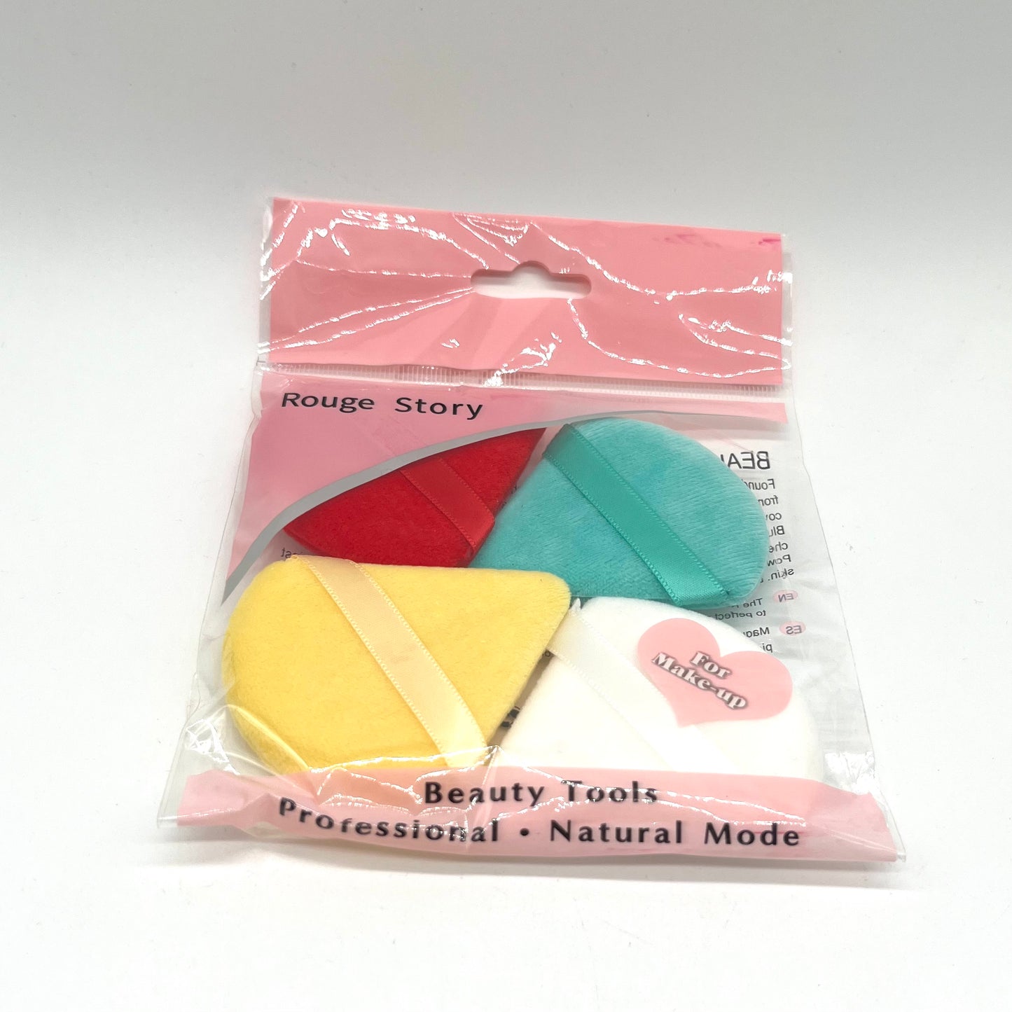 SET X4 ESPONJA ROUGE STORY AF-2198