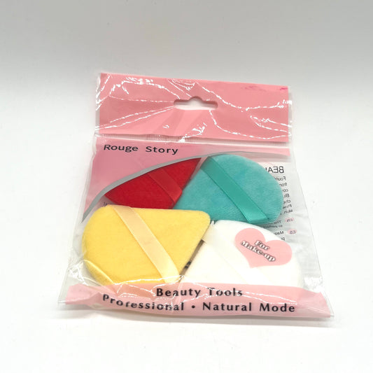 SET X4 ESPONJA ROUGE STORY AF-2198