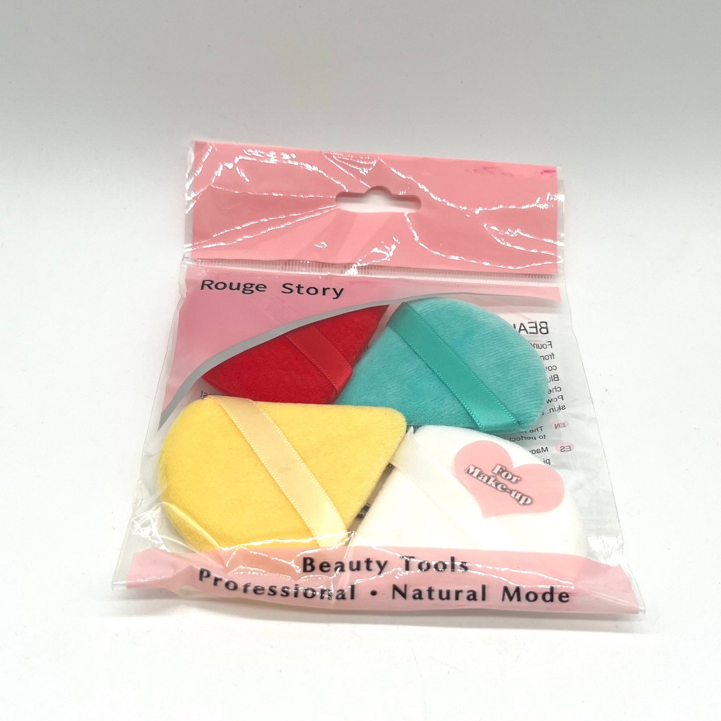 SET X4 ESPONJA ROUGE STORY AF-2198