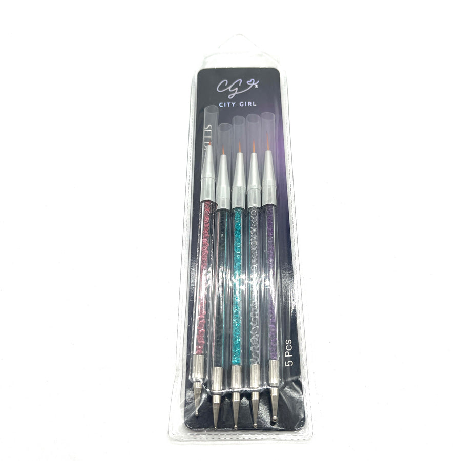 PINCEL DOBLE PUNTA LINER DOTTING X5 CITY GIRL