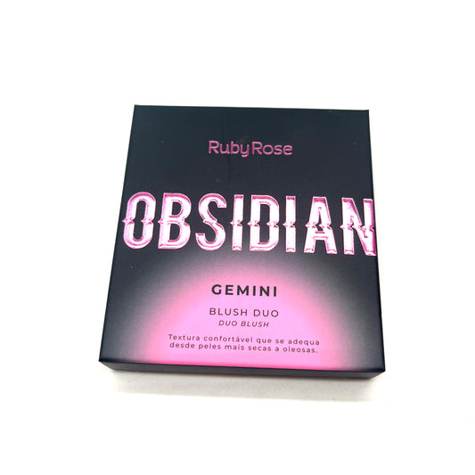 RUBOR DUO OBSIDIAN RUBYROSE HB-1000