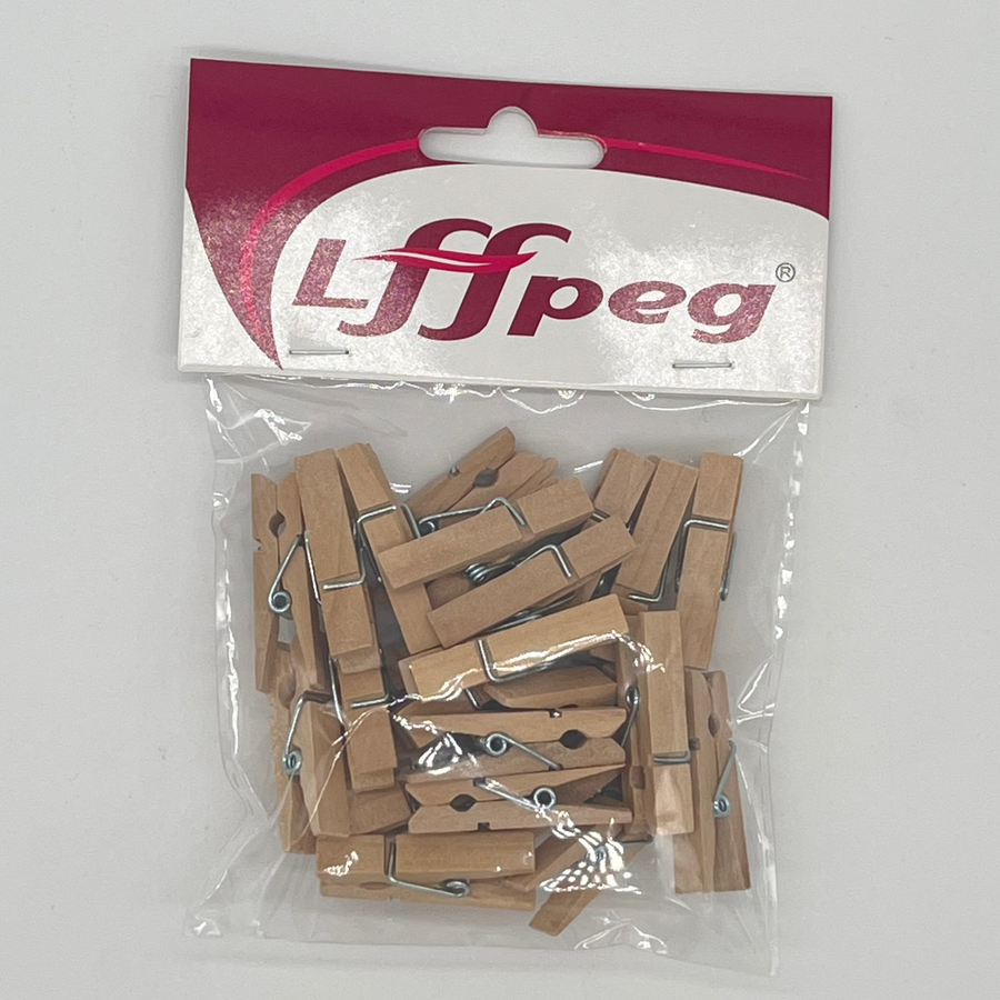 BROCHE MADERA MINI MARRON LFFPEG AF10531