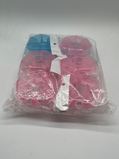PASTILLERO CIRCULAR TRANSP ROSA AZUL AF-10718