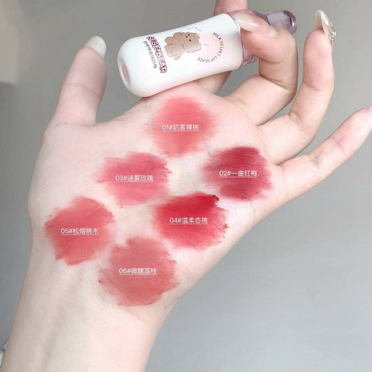 GEGE BEAR MILK VELVET LIP GLAZE GX1155