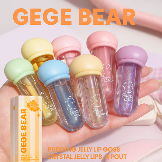 GEGE BEAR PUPPDING LIP GLOSS GX1190