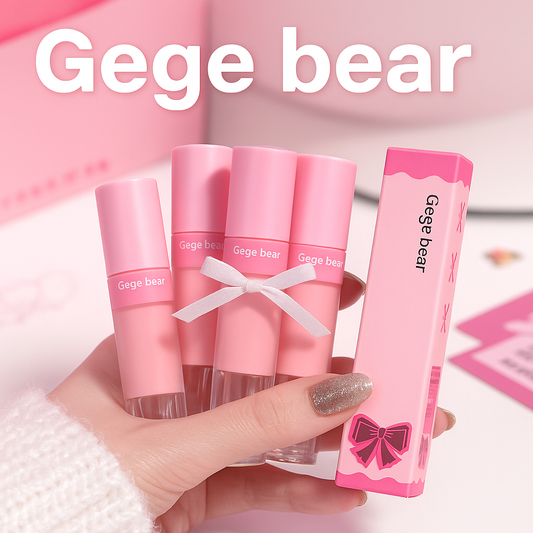GEGE BEAR  LIGHT COLOR DOUBLE LIP GLOSS GX1253
