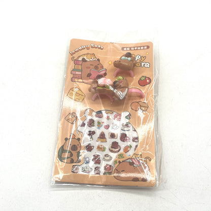 ANILLO X3 CON STICKER KUROMI KD22