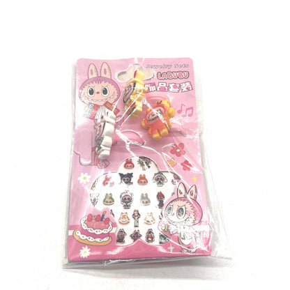 ANILLO X3 CON STICKER KUROMI KD22