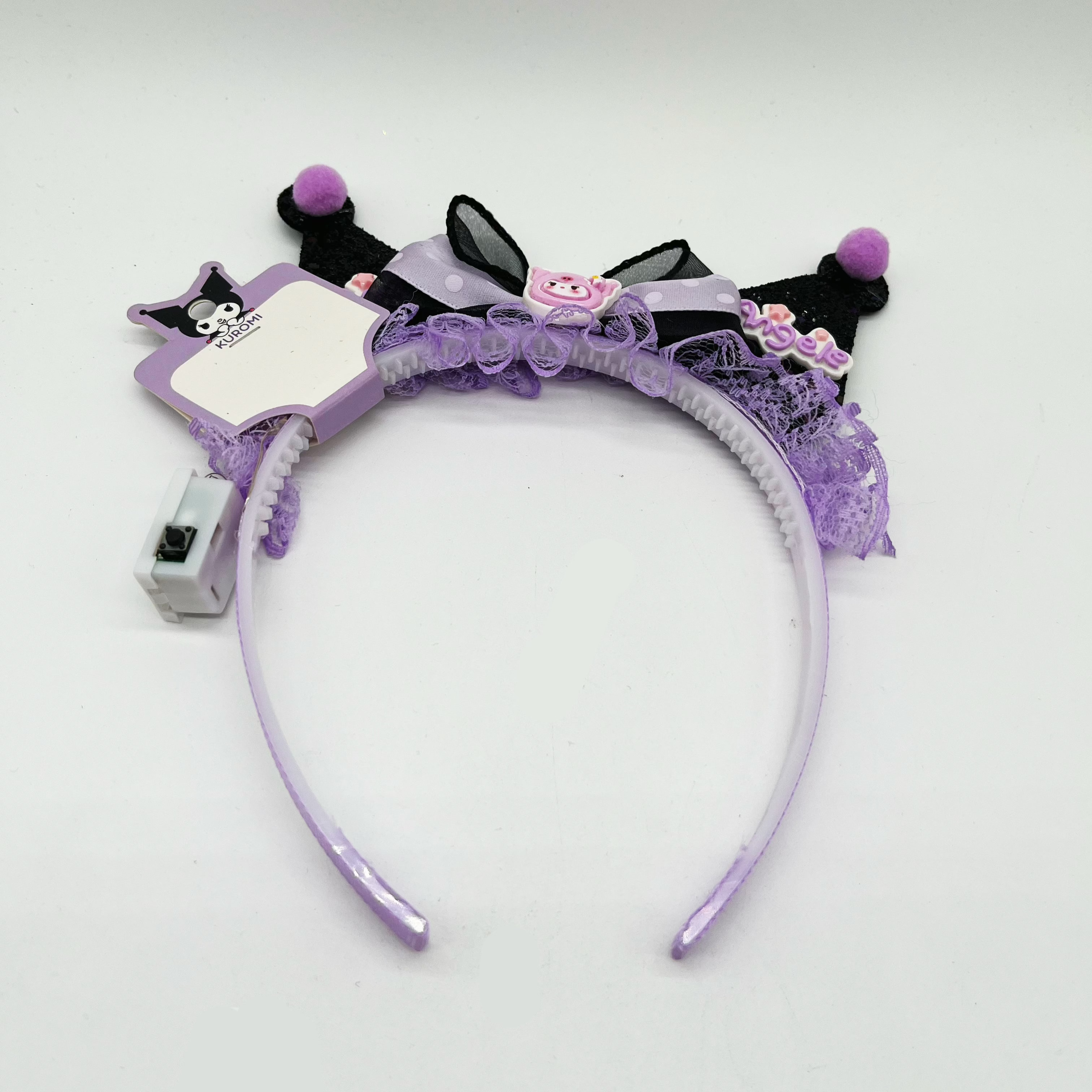 VINCHA OREJA KUROMI C-176