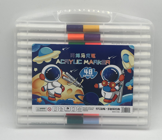ACRYLIC MARKER 48COLOR 丙烯马克笔 KB151