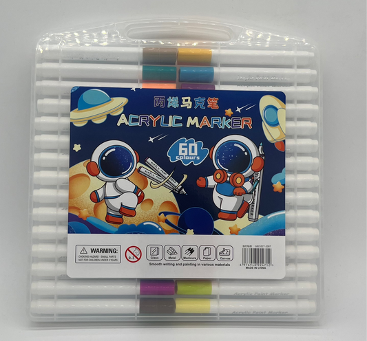 ACRYLIC MARKER 60COLOR 丙烯马克笔 KB152