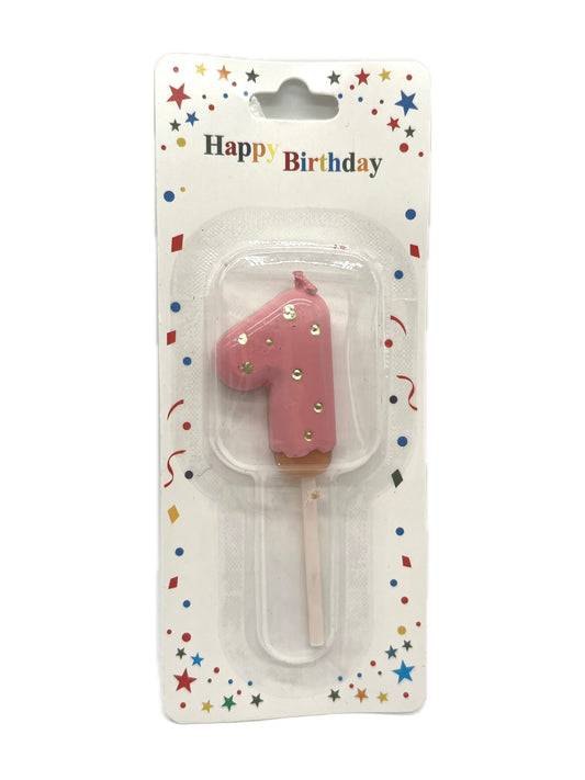 VELAS DE CUMPLE.CON DISENO CURVO JK573