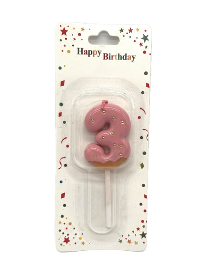 VELAS DE CUMPLE.CON DISENO CURVO JK573