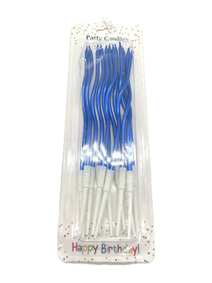 VELAS DE CUMPLE.CON DISENO CURVO X12 JK224/416