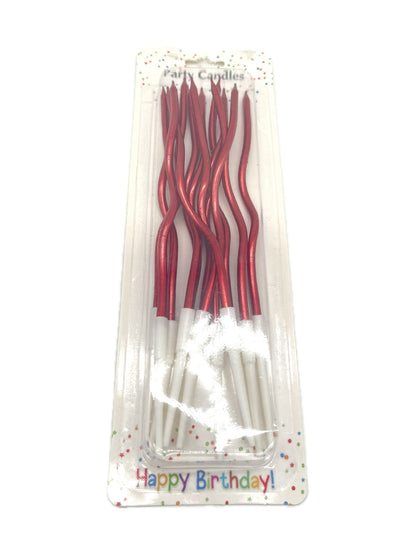 VELAS DE CUMPLE.CON DISENO CURVO X12 JK224/416