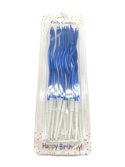 VELAS DE CUMPLE.CON DISENO CURVO X12 JK224/416