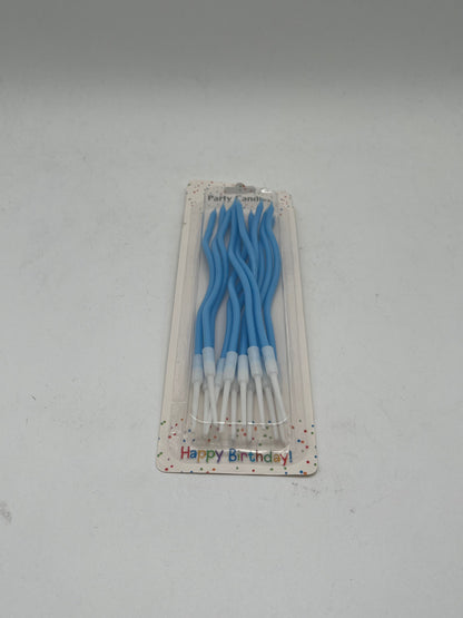 VELAS DE CUMPLE.CON DISENO CURVO X12 JK224/416